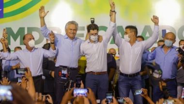 Evento de Caiado com Daniel antecipa o início da campanha em Goiás