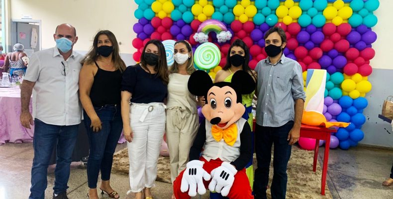 Davinópolis: Prefeito Diogo e Primeira-dama Jamila promovem festa para as crianças davinopolinas