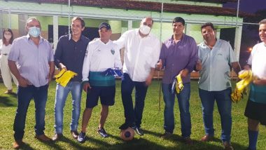 Veradores de Davinopólis recebem mais benefícios para o esporte e reafirmam compromisso com projeto de Luiz Sampaio