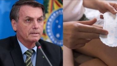 Jair Bolsonaro desautoriza distribuição gratuita de absorventes em escolas