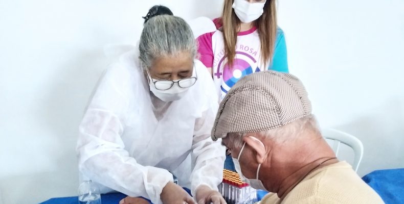 Novembro Azul: Secretaria de Saúde de Ouvidor realiza mais de 150 coletas de sangue para exame de PSA