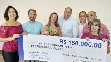 Solicitado por Luiz Sampaio, deputado Zacharias Calil destina R$ 150 mil para Cumari