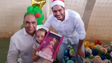 Voluntários realizam Natal da Alegria em Nova Aurora