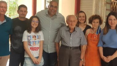 Pré-candidato Luiz Sampaio é recepcionado com almoço na residência da tradicional família Agapito na cidade de Cumari