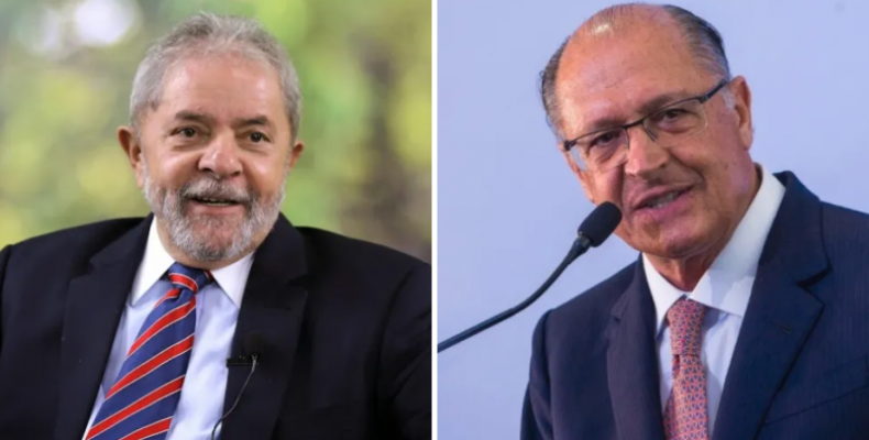 Santinho da chapa Lula-Alckmin já circula em redes do PT