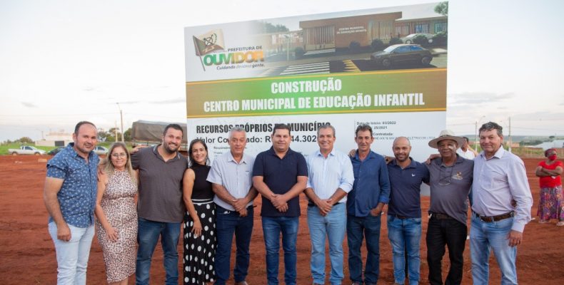 OUVIDOR: Prefeitura de Ouvidor vai investir mais de R$ 4,4 milhões na construção do CMEI