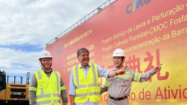 Empresa CREC-10 celebra início do contrato de trabalho na CMOC Brasil