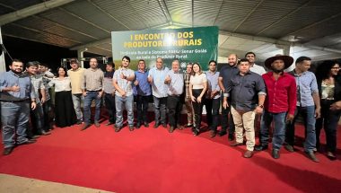 Luiz Sampaio pré-candidato a deputado estadual participou do encontro com 300 produtores rurais em Iaciara