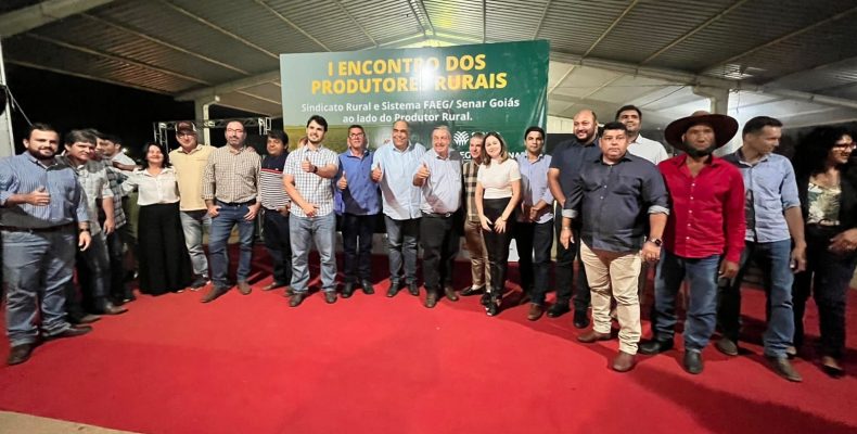 Luiz Sampaio pré-candidato a deputado estadual participou do encontro com 300 produtores rurais em Iaciara