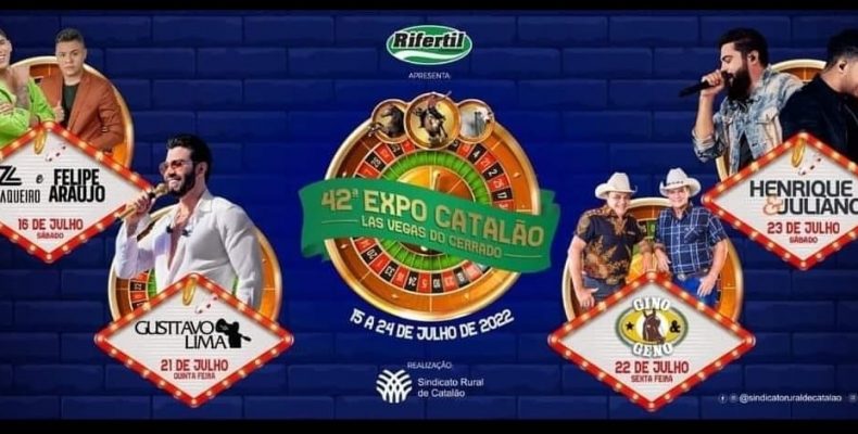 Começa a venda de ingressos avulsos para a Expo Catalão