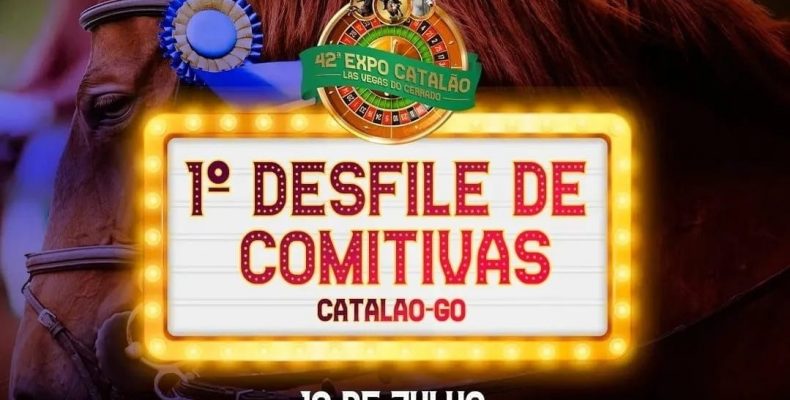Desfile de comitivas abrirá a Expo Catalão 2022