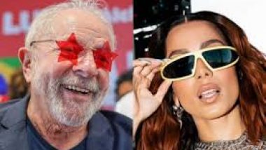 Apoio da cantora Anitta a Lula ganha repercussão internacional