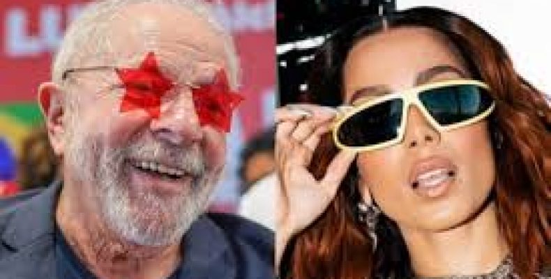 Apoio da cantora Anitta a Lula ganha repercussão internacional