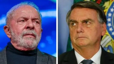 Ipec: Lula tem 54% e Bolsonaro 46% dos votos válidos