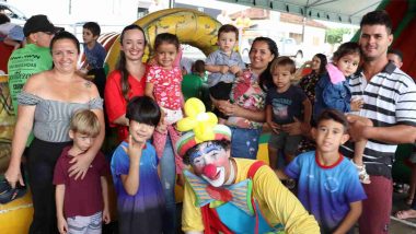 Prefeitura de Cumari celebra dia das crianças com parque de diversões e muita alegria