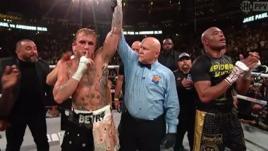 Segue em alta! Jake Paul vence Anderson Silva e mantém invencibilidade no Boxe profissional; confira