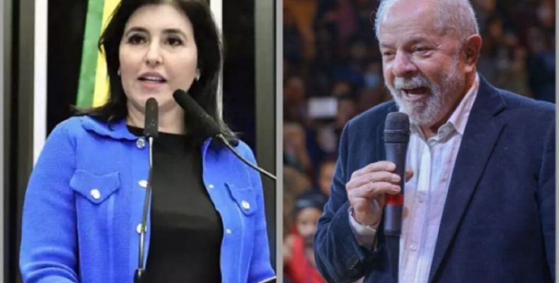 Janja liga para Tebet e senadora conversa com Lula sobre apoio