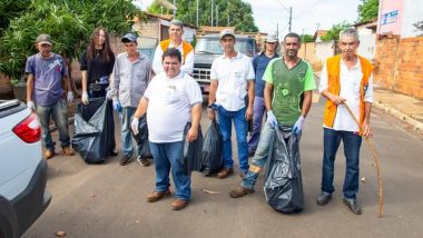 Combate à dengue – Prefeitura inicia mais uma etapa do Manejo Ambiental em Ouvidor. Ação prevê eliminar mais de 10 toneladas de entulhos