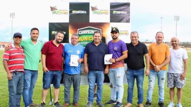 Esporte: Início do Campeonato Municipal de Futebol de Campo em Ouvidor