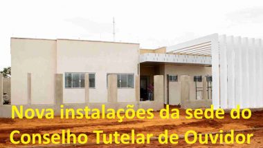 Prefeitura de Ouvidor investe mais de R$ 887 mil na construção da sede do Conselho Tutelar