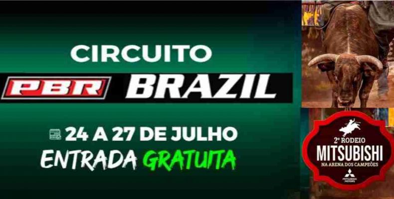 CIRUCUITO PBR BRAZIL – ENTRADA FRANCA CATALÃO – GO