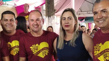 Prefeitura de Ouvidor realizou na manhã deste sábado, 06 de maio, uma grande festa em homenagem ao Dia das Mães