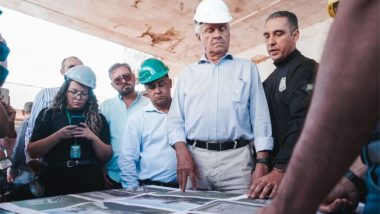 Caiado vistoria obras de presídio em Novo Gama e reforça compromisso com a segurança