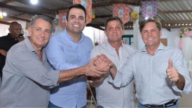Nova Aurora: Bruno Peixoto e Gustavo Sebba vão destinar R$ 300 mil para obras de asfaltamento ligando à Igreja de Nossa Senhora D’Abadia