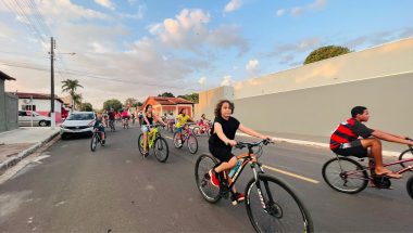 Passeio ciclístico marca o “Dia Mundial Sem Carro’, em Anhanguera