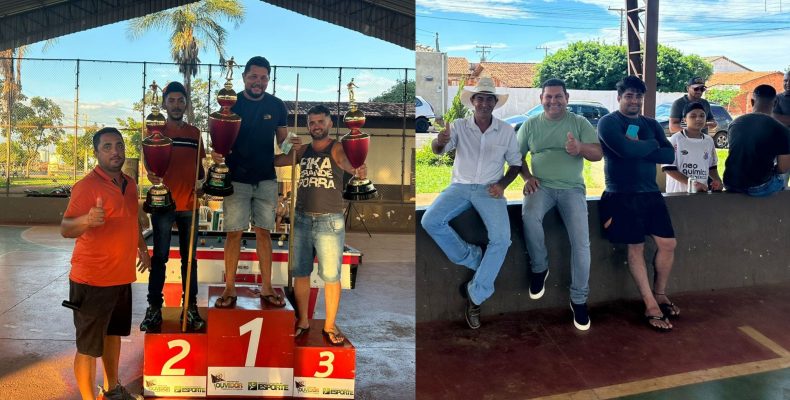 Torneio de Sinuca| Dia de grande disputa na quadra de esportes “Gildo José de Almeida” no Torneio de Sinuca de Ouvidor 2023