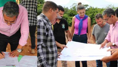 ANHANGUERA: Prefeito Marcelo Paiva se consolida na assinatura da ordem de serviço para a construção da ponte sob o Córrego do Ronaldo