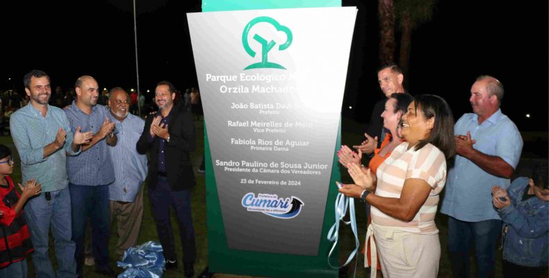 Com investimento de superior a R$ 3,1 milhões, a Prefeitura de Cumari inaugura Parque Ecológico Municipal “Orzila Machado Pires”