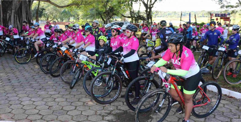 Prefeitura de Anhanguera realiza passeio ciclístico em homenagem ao dia Internacional da Mulher