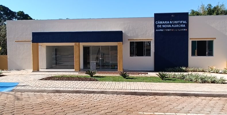 Câmara de Vereadores de Nova Aurora terá expediente administrativo durante recesso parlamentar