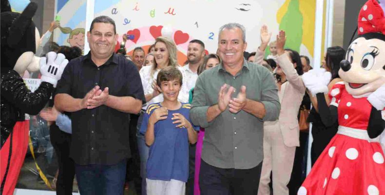 OUVIDOR: Prefeito Cebinha Nascimento inaugura novo prédio do CEMEI “Francisco Neto Almeida Das Neves Nascimento”