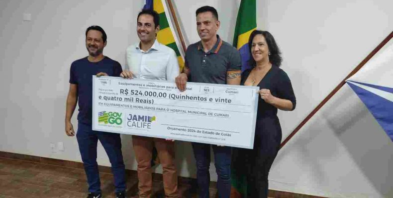 Deputado Jamil Calife destina R$ 524 mil para Hospital de Cumari