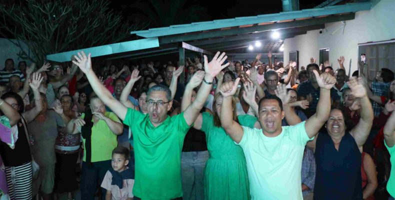 Marcelo Paiva e Flávio Pereira dão a largada para a disputa eleitoral em Anhanguera