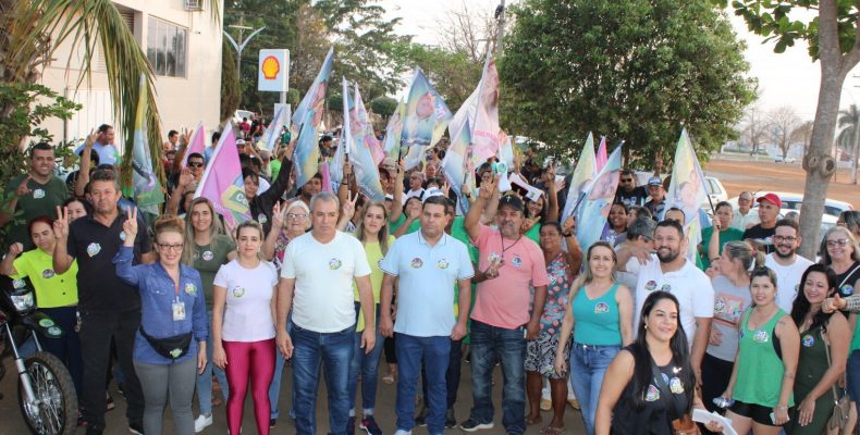 Cebinha e Nelci realizaram mais uma caminhada em Ouvidor