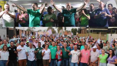 Prefeito Cebinha inaugura comitê de campanha e inicia caminhada pela reeleição em Ouvidor: “Estamos no caminho certo”, garante