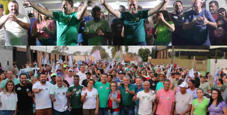 Prefeito Cebinha inaugura comitê de campanha e inicia caminhada pela reeleição em Ouvidor: “Estamos no caminho certo”, garante