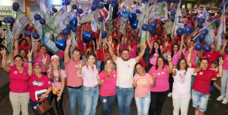 Campo Alegre de Goiás: Mulheres (22) realizam caminhada em apoio a Douglas Sertório e Bruno Saran