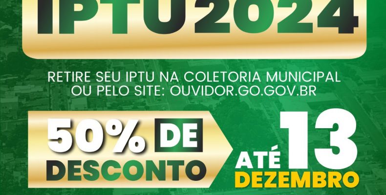 Ouvidor IPTU 2024: Retire seu IPTU na coletoria municipal ou pelo site OUVIDOR.GO.GOV.BR