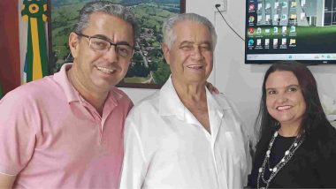 Anhanguera: Prefeito Marcelo Paiva recebe visita de cortesia