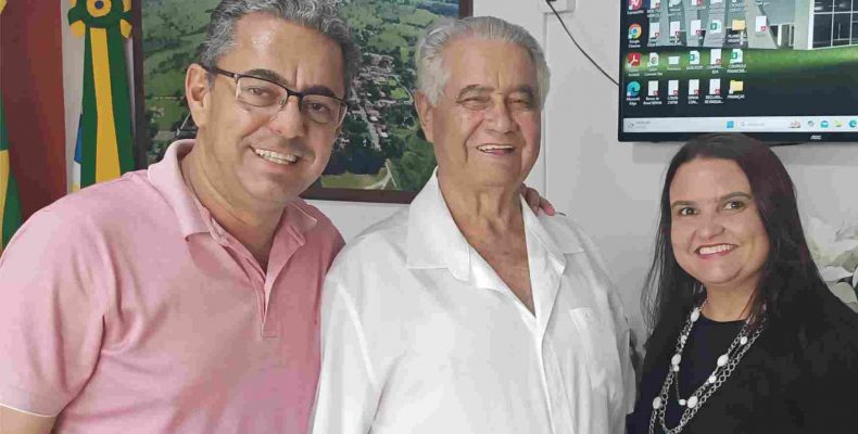 Anhanguera: Prefeito Marcelo Paiva recebe visita de cortesia