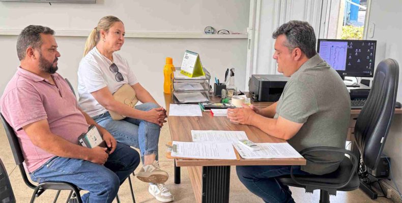 Visita da primeira-dama de Campo Alegre de Goiás à cidade de Ipameri