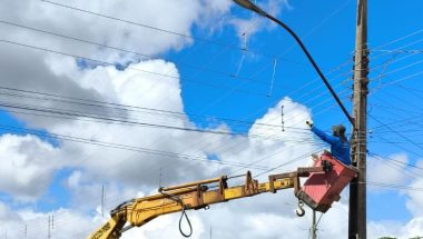 Prefeitura de Campo Alegre de Goiás inicia troca de iluminação nas principais avenidas