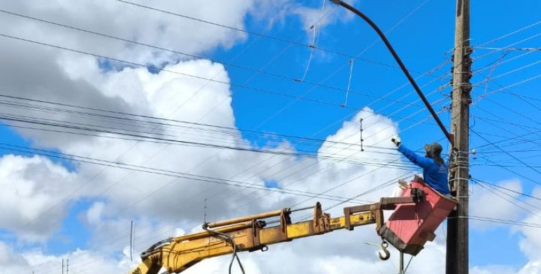 Prefeitura de Campo Alegre de Goiás inicia troca de iluminação nas principais avenidas