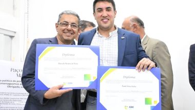 Prefeito Marcelo Paiva toma posse como vice-presidente da FGM e reforça compromisso com o municipalismo