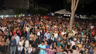 Segunda Noite de Festa do Trabalhador 2025 em Ouvidor reúniu milhares de pessoas e sorteios de centenas de prêmios
