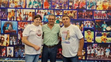Prefeito de Anhanguera participa de celebração em Ouvidor e reforça laços entre as cidades irmãs